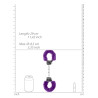 Ouch! Menottes Pleasure Furry Violet